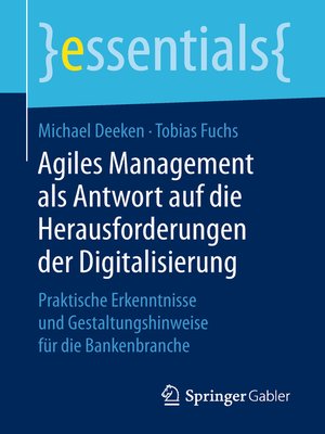 cover image of Agiles Management als Antwort auf die Herausforderungen der Digitalisierung